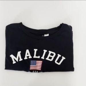 H&M embroidered crop top